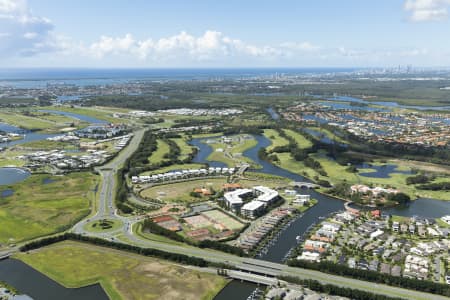 Aerial Image of HOPE ISLAND QLD
