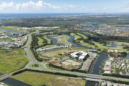 Aerial Image of HOPE ISLAND QLD
