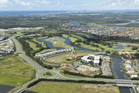 Aerial Image of HOPE ISLAND QLD