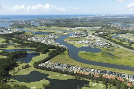 Aerial Image of HOPE ISLAND QLD