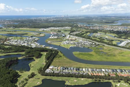 Aerial Image of HOPE ISLAND QLD