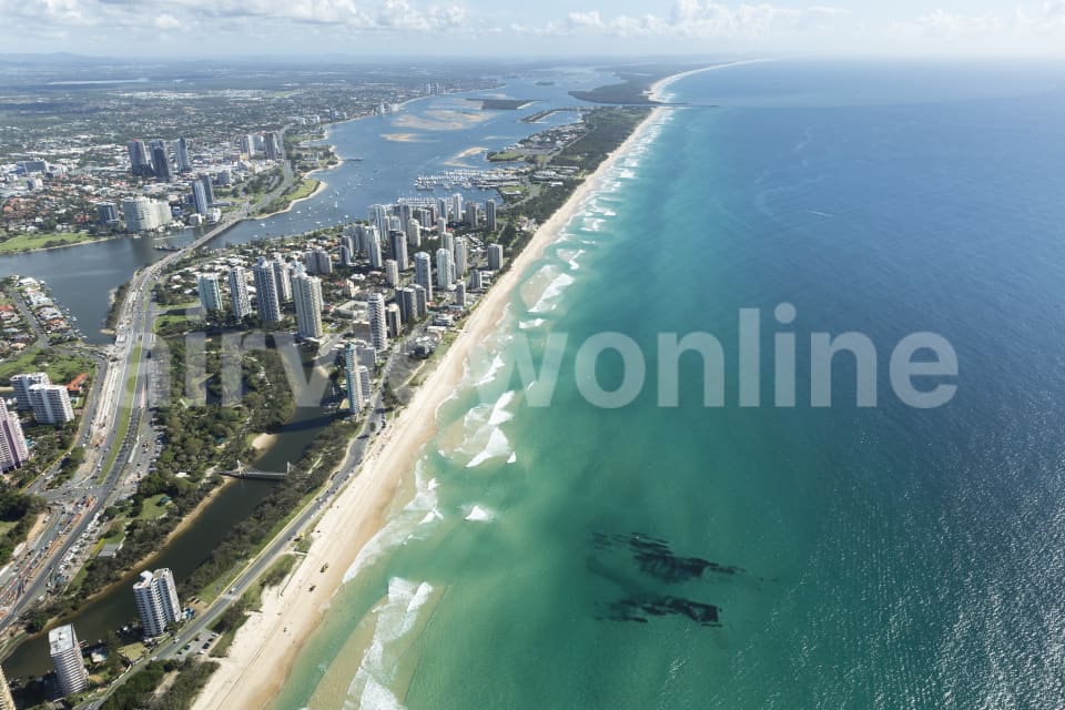Aerial Image of Main Beach QLD