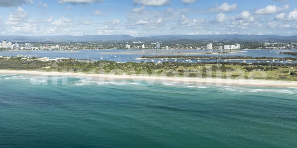 Aerial Image of Main Beach QLD