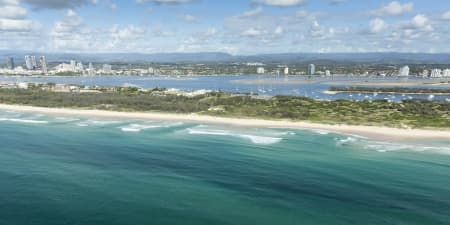 Aerial Image of MAIN BEACH QLD