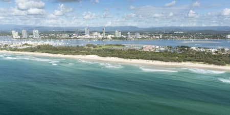 Aerial Image of MAIN BEACH QLD