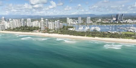 Aerial Image of MAIN BEACH QLD