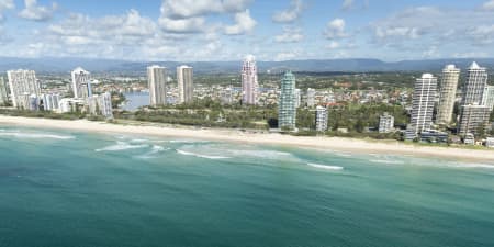 Aerial Image of MAIN BEACH QLD