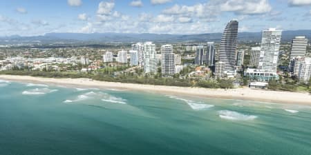Aerial Image of BROADBEACH QLD