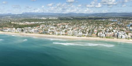 Aerial Image of MERMAID BEACH QLD
