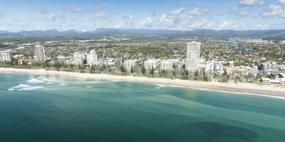 Aerial Image of Burleigh Heads QLD