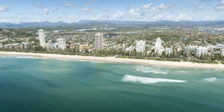 Aerial Image of BURLEIGH HEADS QLD