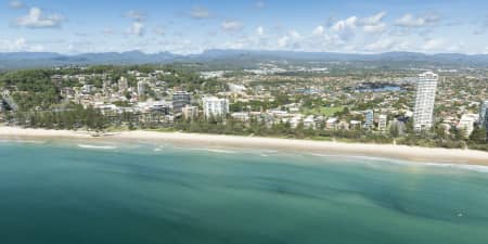 Aerial Image of BURLEIGH HEADS QLD