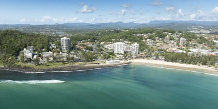 Aerial Image of BURLEIGH HEADS QLD