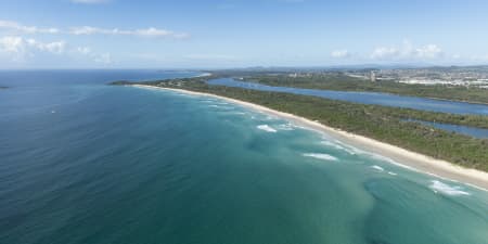 Aerial Image of LETITIA SPIT FINGAL HEAD