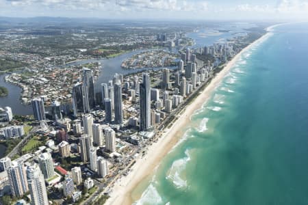 Aerial Image of SURFERS PARADISE QLD