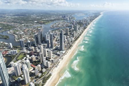 Aerial Image of SURFERS PARADISE QLD