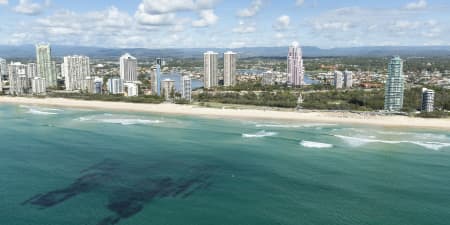 Aerial Image of SURFERS PARADISE QLD