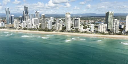 Aerial Image of SURFERS PARADISE QLD