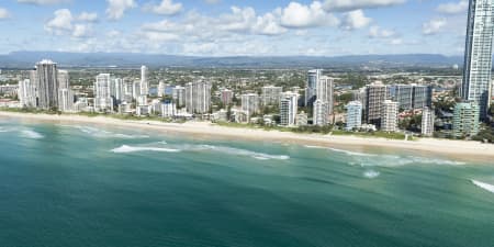 Aerial Image of SURFERS PARADISE QLD