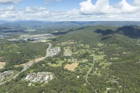 Aerial Image of UPPER COOMERA QLD