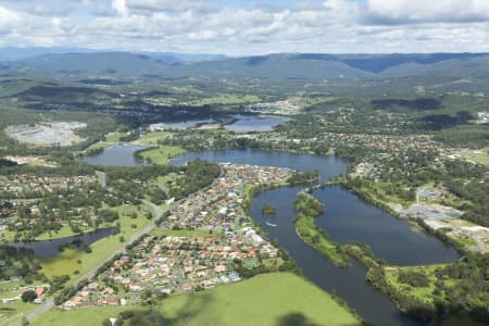 Aerial Image of OXENFORD QLD