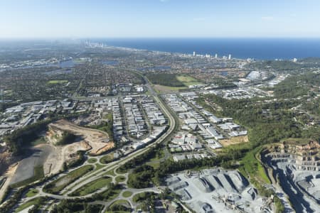 Aerial Image of BURLEIGH HEADS AERIAL PHOTO