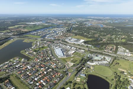 Aerial Image of OXENFORD AERIAL PHOTO