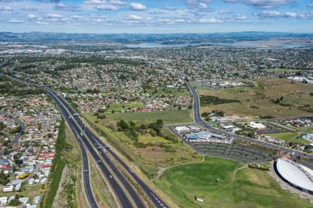 Aerial Image of MANUKAU FACING SOUTH