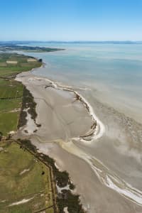 Aerial Image of KARAKA COASTLINE LOOKING SOUTH WEST