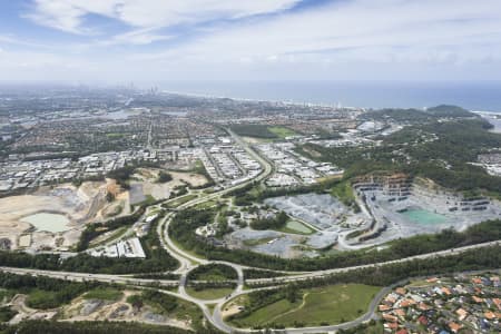 Aerial Image of BURLEIGH HEADS AERIAL PHOTO