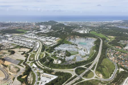 Aerial Image of BURLEIGH HEADS AERIAL PHOTO