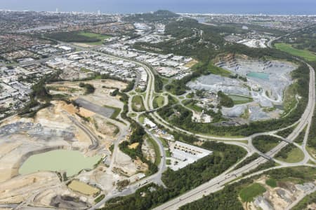 Aerial Image of BURLEIGH HEADS AERIAL PHOTO