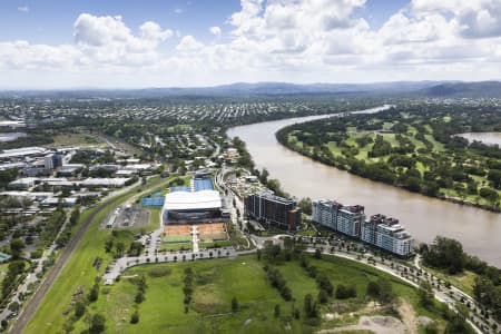 Aerial Image of QUEENSLAND TENNIS CENTRE