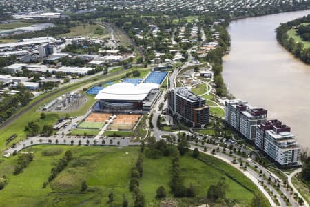 Aerial Image of QUEENSLAND TENNIS CENTRE