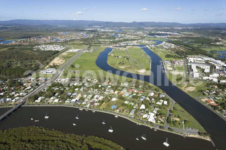 Aerial Image of Hope Island Aerial Photo