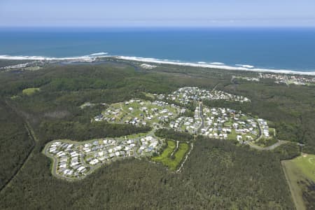 Aerial Image of KOALA BEACH POTTSVILLE