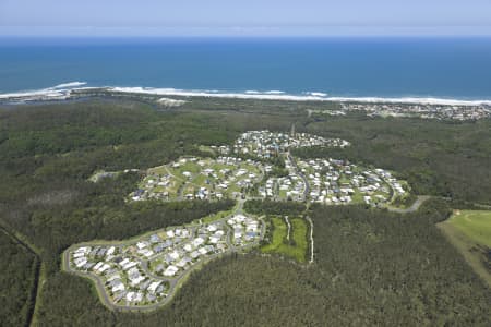 Aerial Image of KOALA BEACH POTTSVILLE
