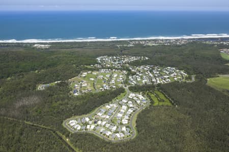 Aerial Image of KOALA BEACH POTTSVILLE