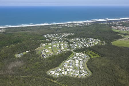 Aerial Image of KOALA BEACH POTTSVILLE