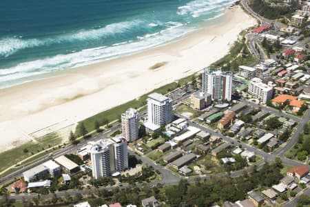 Aerial Image of KIRRA BEACH AT COOLANGATTA