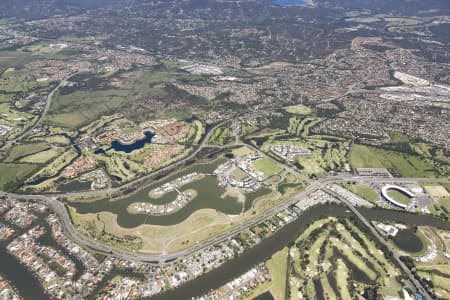 Aerial Image of CARRARA QLD