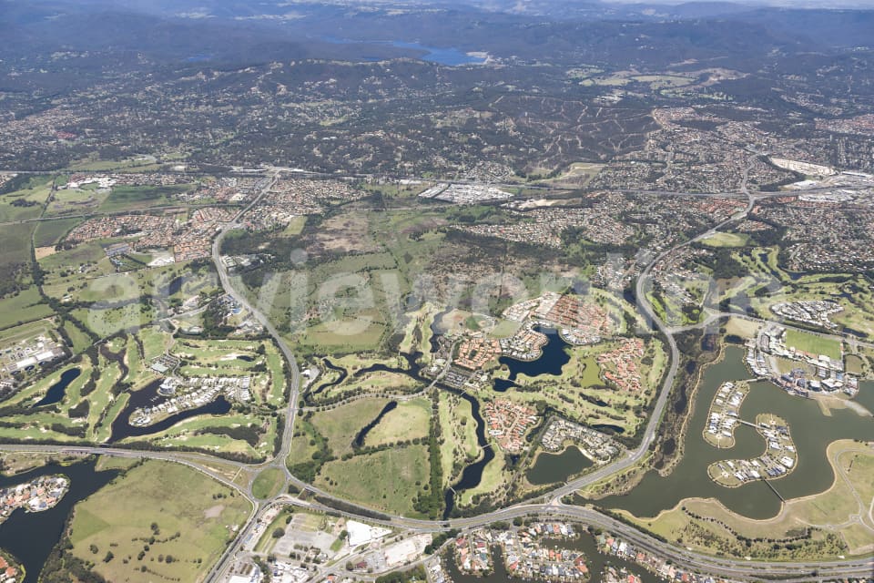 Aerial Image of Carrara QLD