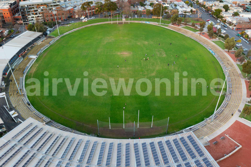 Aerial Image of Victoria Park Oval, Abbotsford