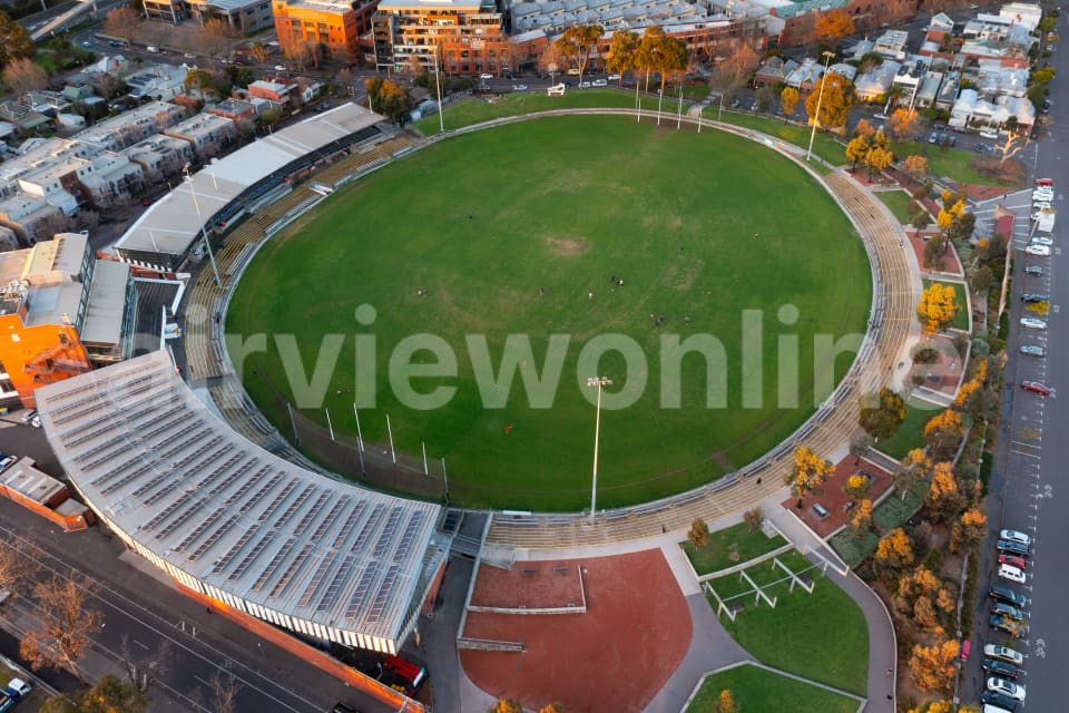 Aerial Image of Victoria Park Oval, Abbotsford