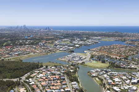 Aerial Image of VARSITY LAKES QLD