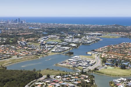 Aerial Image of VARSITY LAKES QLD