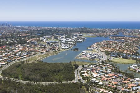 Aerial Image of VARSITY LAKES QLD