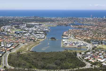 Aerial Image of VARSITY LAKES QLD
