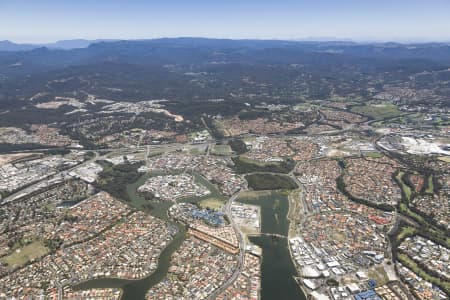 Aerial Image of VARSITY LAKES QLD