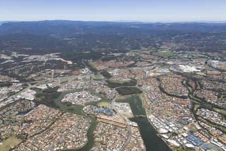 Aerial Image of VARSITY LAKES QLD